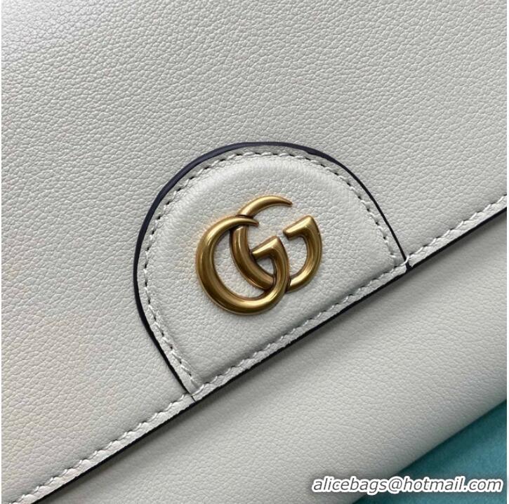 Buy Discount Gucci Small top handle bag with Bamboo 675794 white