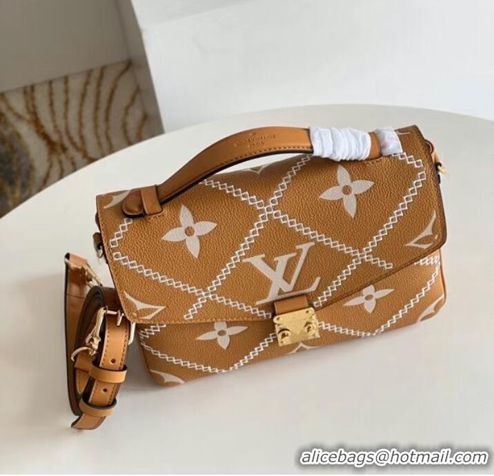 Cheapest Louis Vuitton POCHETTE METIS M46018 Arizona Brown