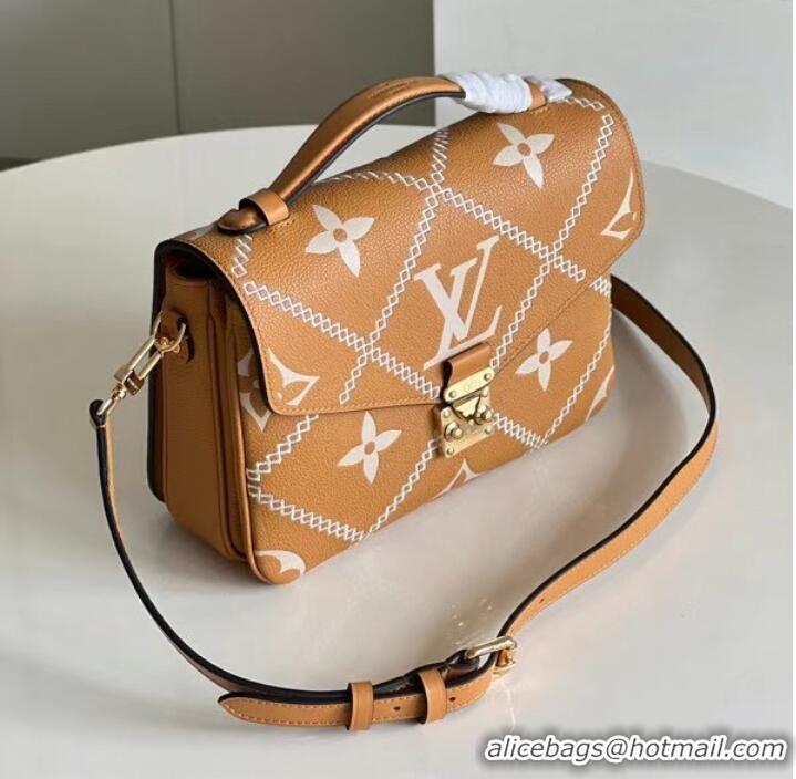 Cheapest Louis Vuitton POCHETTE METIS M46018 Arizona Brown