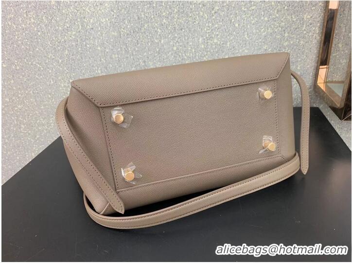 Good Quality Celine Belt Bag Original Palm Skin Leather C3349 Light Apricot