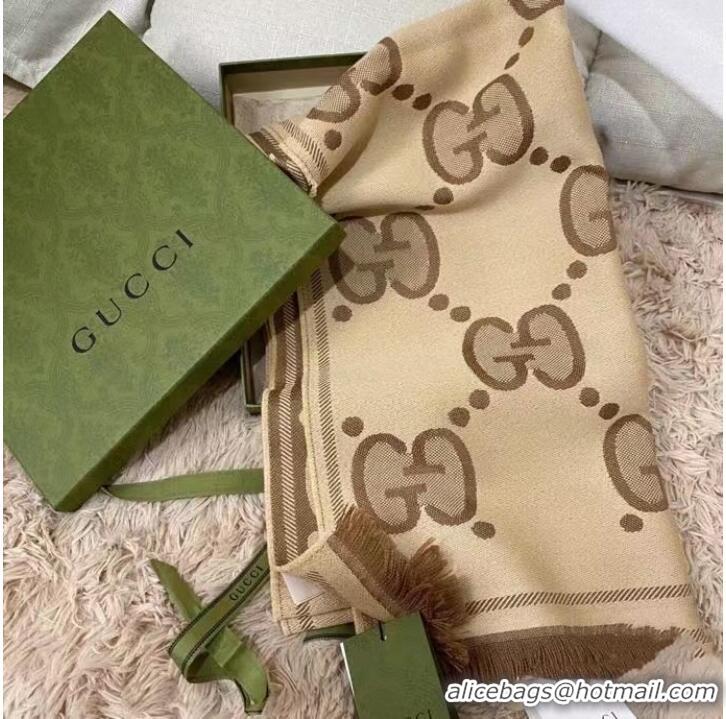 Good Quality Gucci scarf Wool&Cashmere 33670