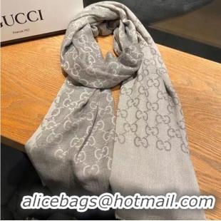 Pretty Style Gucci scarf Wool&Cashmere 33664-1