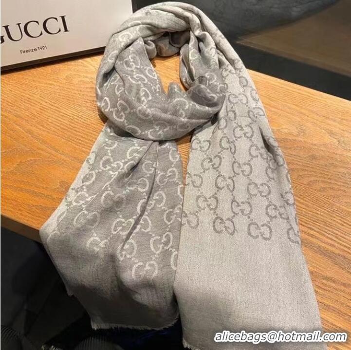 Pretty Style Gucci scarf Wool&Cashmere 33664-1