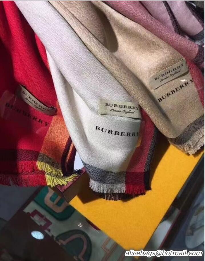 Top Grade Burberry scarf Wool&Cashmere 33659-3