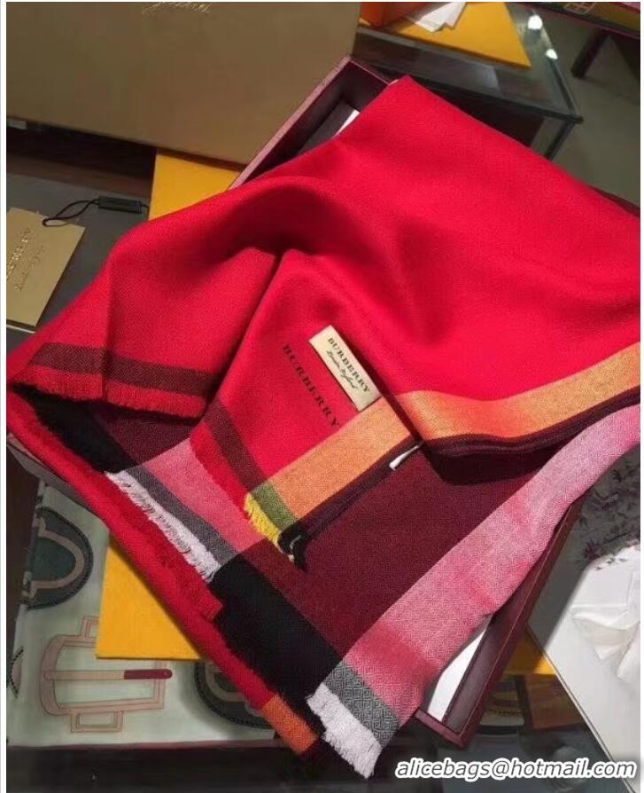 Fashion Discount Burberry scarf Wool&Cashmere 33659-2