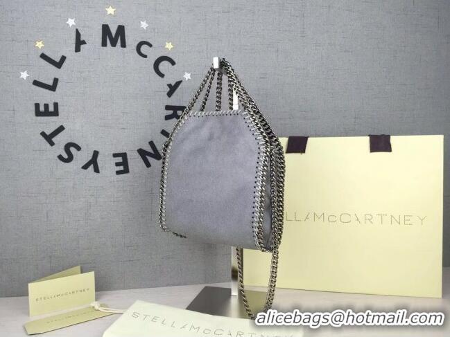 Low Price Stella McCartney Tiny Falabella Tote Bag 18cm SM1609 Grey/Silver 2020