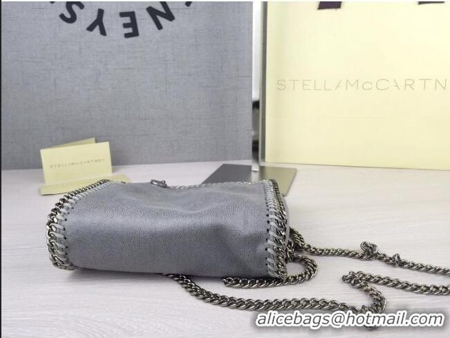 Low Price Stella McCartney Tiny Falabella Tote Bag 18cm SM1609 Grey/Silver 2020