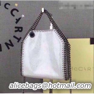 Promotional Stella McCartney Tiny Falabella Tote Bag 18cm SM1609 White/Silver 2020