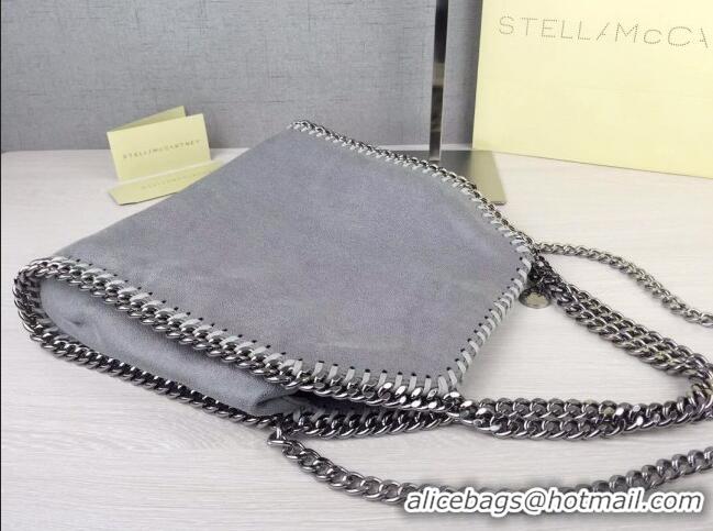 Famous Brand Stella McCartney Falabella Large Tote Bag SM1610 Grey 2020