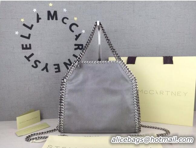 Famous Brand Stella McCartney Falabella Large Tote Bag SM1610 Grey 2020