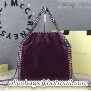 Cheapest Stella McCartney Double Falabella Large Tote Bag SM1610 Burgundy/Pink 2020