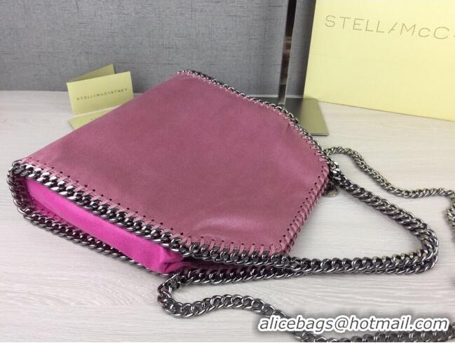 Cheapest Stella McCartney Double Falabella Large Tote Bag SM1610 Burgundy/Pink 2020