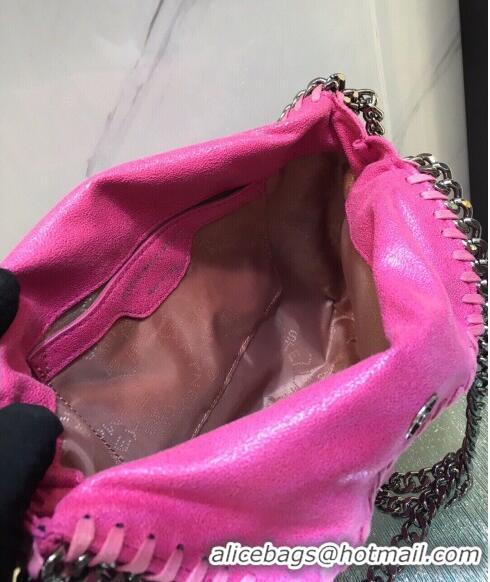 Famous Brand Stella McCartney Falabella Large Tote Bag SM1610 Hot Pink 2020