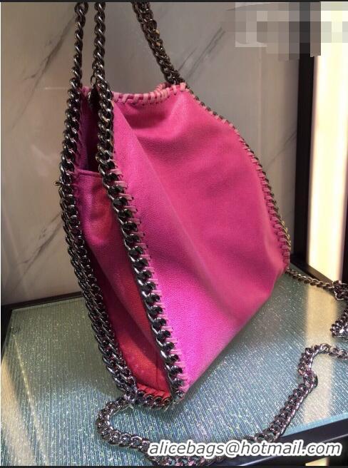 Famous Brand Stella McCartney Falabella Large Tote Bag SM1610 Hot Pink 2020