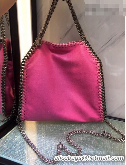 Famous Brand Stella McCartney Falabella Large Tote Bag SM1610 Hot Pink 2020