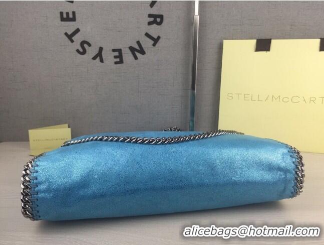 Grade Quality Stella McCartney Falabella Fold Over Tote Bag SM1611 Blue 2020