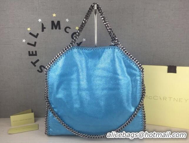 Grade Quality Stella McCartney Falabella Fold Over Tote Bag SM1611 Blue 2020