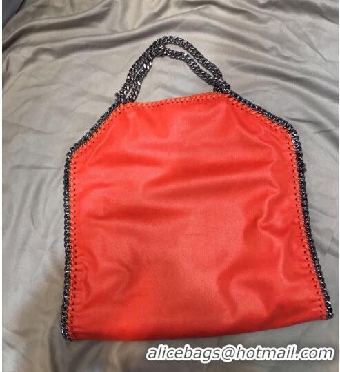 Wholesale Stella McCartney Falabella Fold Over Tote Bag SM1611 Orange 2020