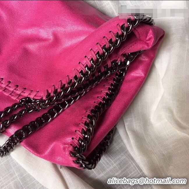 Grade Quality Stella McCartney Falabella Fold Over Tote Bag SM1611 Hot Pink 2020