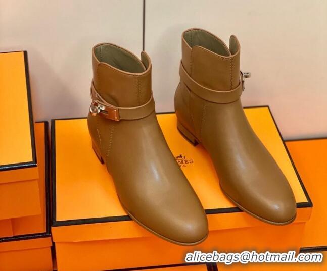 Good Product Hermes Neo Ankle Boot 207051 Brown