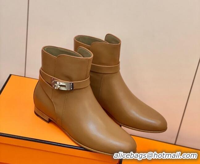 Good Product Hermes Neo Ankle Boot 207051 Brown