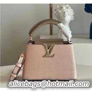 Good Quality Louis Vuitton CAPUCINES MINI M59268 light pink