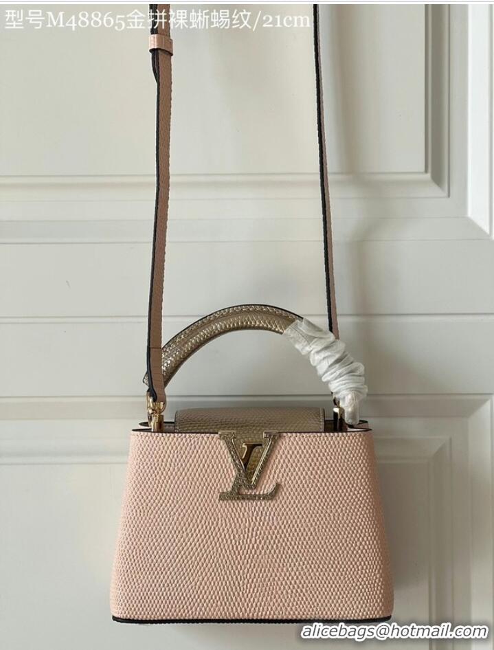 Good Quality Louis Vuitton CAPUCINES MINI M59268 light pink