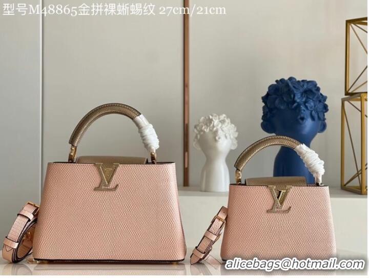 Good Quality Louis Vuitton CAPUCINES MINI M59268 light pink