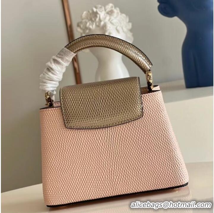 Good Quality Louis Vuitton CAPUCINES MINI M59268 light pink