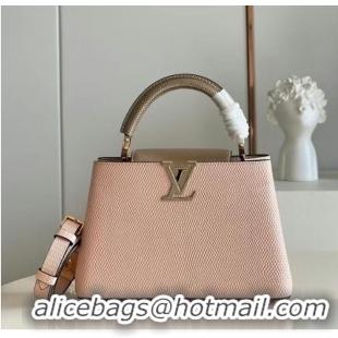 Top Grade Louis Vuitton CAPUCINES BB M59266 light pink