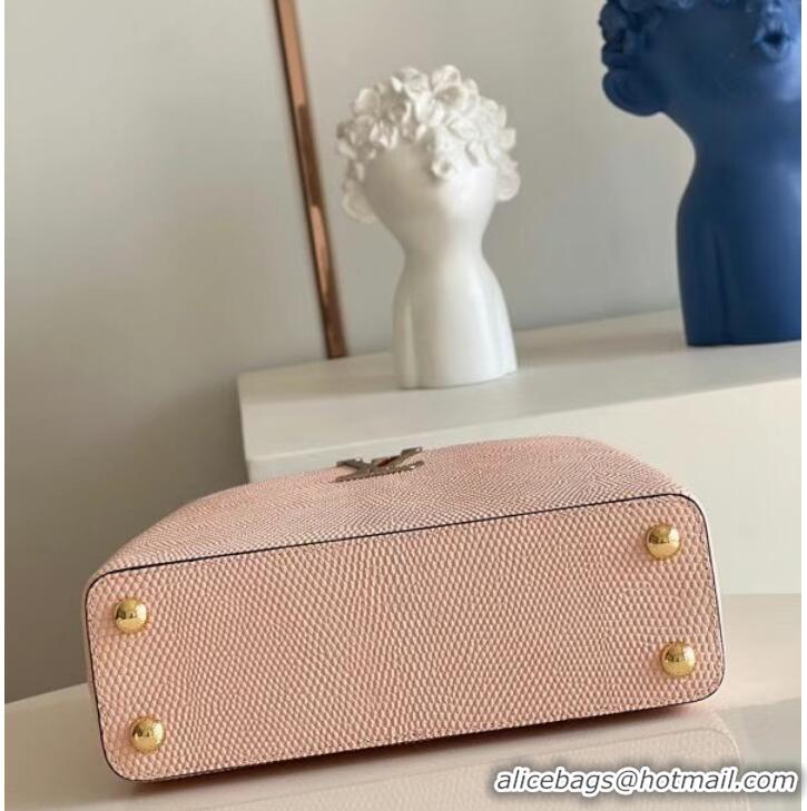 Top Grade Louis Vuitton CAPUCINES BB M59266 light pink