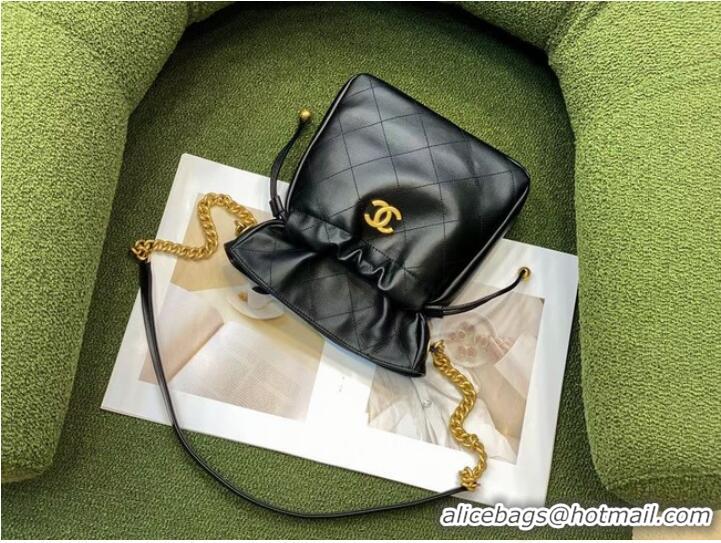 Good Product Chanel SMALL Lambskin Shoulder Bag SS2088 black