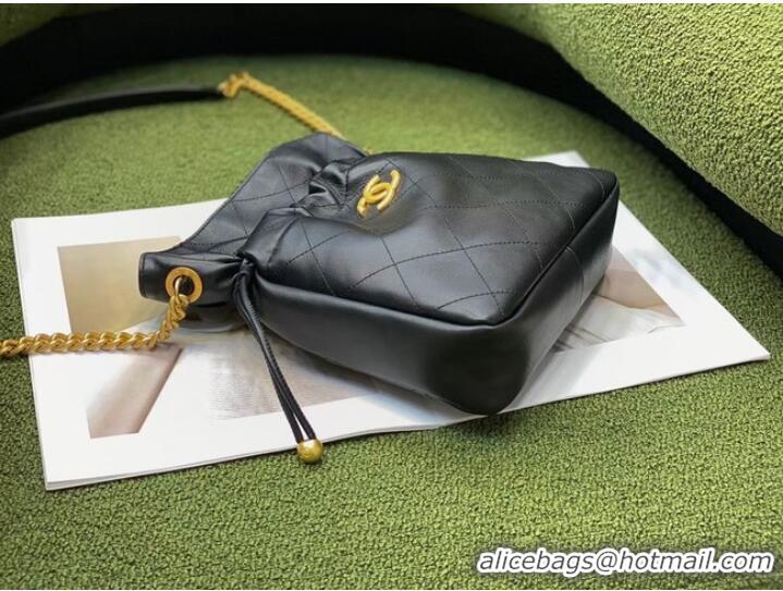 Good Product Chanel SMALL Lambskin Shoulder Bag SS2088 black