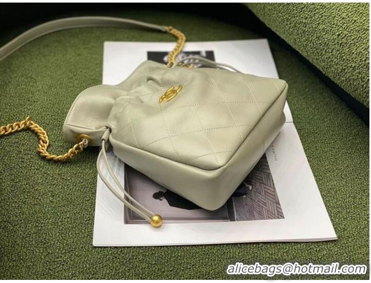 Classic Discount Chanel SMALL Lambskin Shoulder Bag SS2088 gray