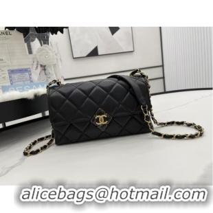 Super Quality Chanel Flap Lambskin Shoulder Bag AS2557 black