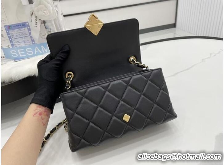 Super Quality Chanel Flap Lambskin Shoulder Bag AS2557 black