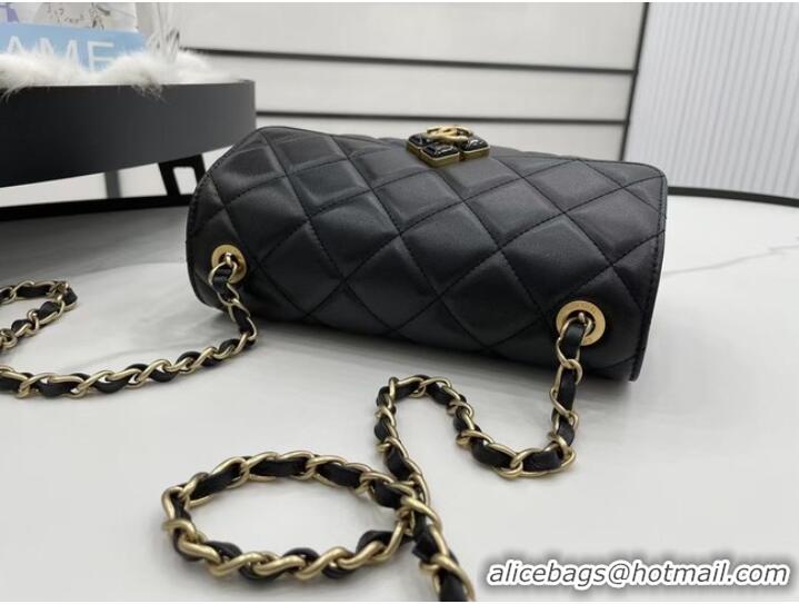 Super Quality Chanel Flap Lambskin Shoulder Bag AS2557 black