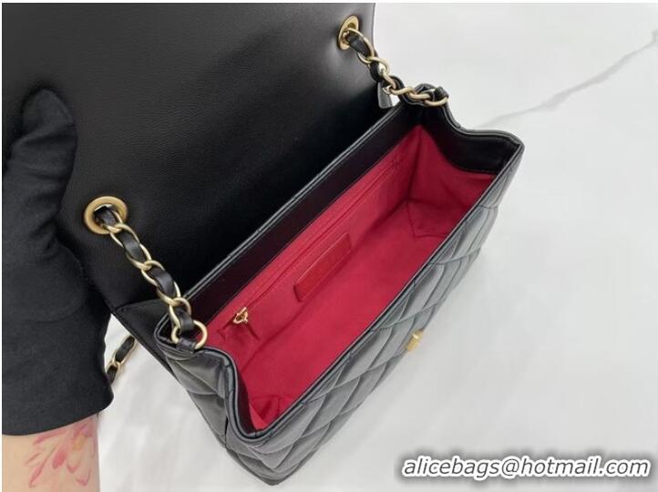 Super Quality Chanel Flap Lambskin Shoulder Bag AS2557 black