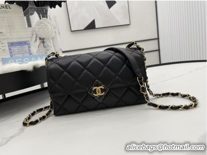 Super Quality Chanel Flap Lambskin Shoulder Bag AS2557 black