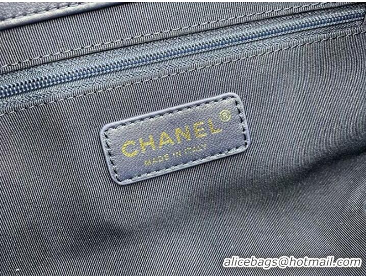 Reasonable Price Chanel Flap Lambskin Shoulder Bag AS2557 dark blue