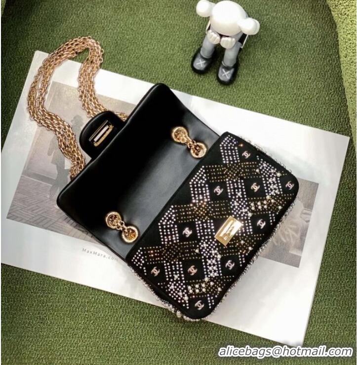 Reasonable Price Chanel Flap Lambskin Shoulder Bag AS2755 black