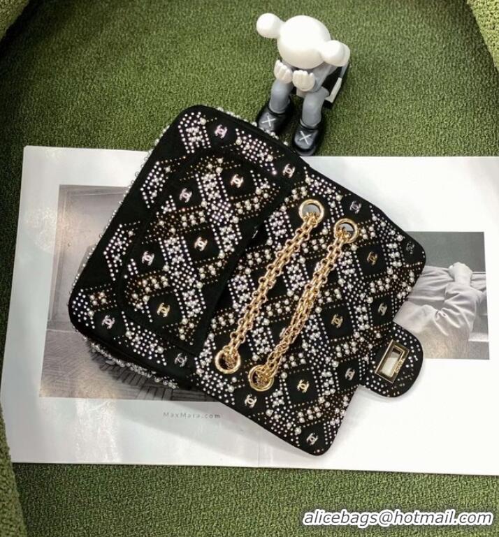 Reasonable Price Chanel Flap Lambskin Shoulder Bag AS2755 black