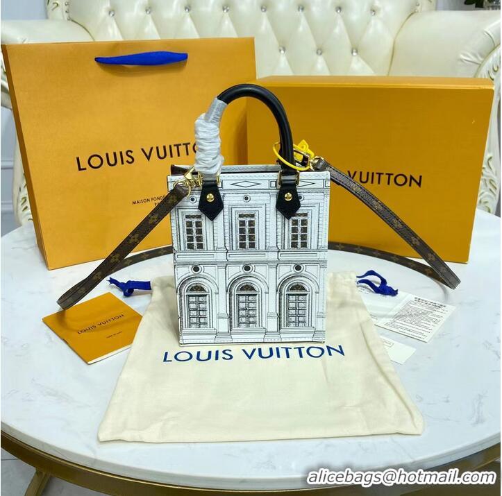 Big DiscountLouis Vuitton SAC PLAT XS N60479 Black and White