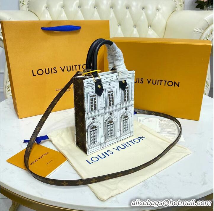 Big DiscountLouis Vuitton SAC PLAT XS N60479 Black and White