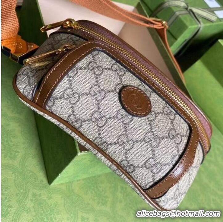 Well Crafted Gucci Belt bag with Interlocking G 682933 brown