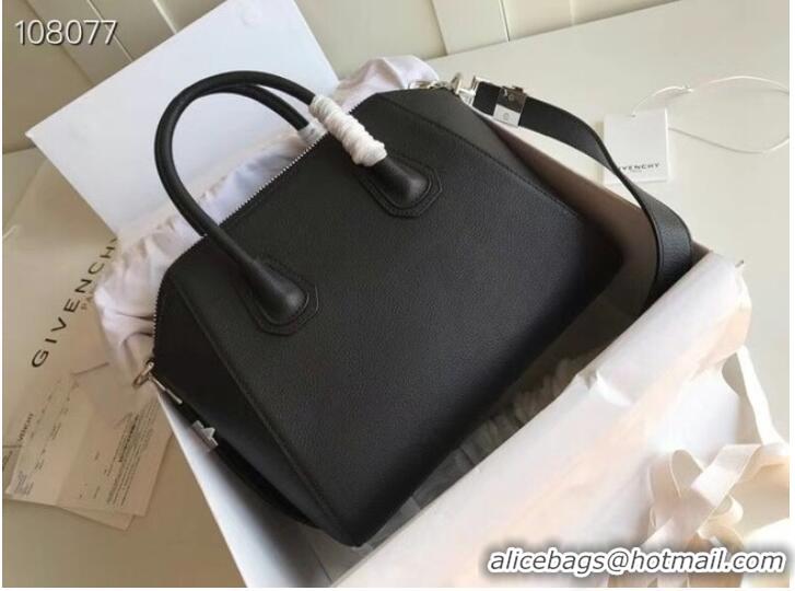 High Quality Givenchy Grained Calfskin Antigona Bag 1080 black