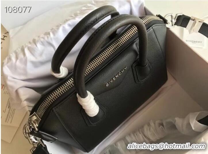 High Quality Givenchy Grained Calfskin Antigona Bag 1080 black