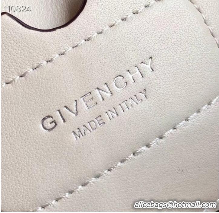 Spot Bulk GIVENCHY Original Leather Shoulder Bag 63188 Off White