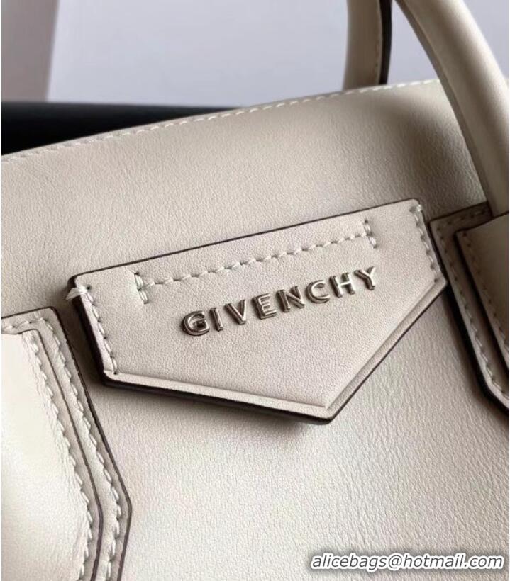 Spot Bulk GIVENCHY Original Leather Shoulder Bag 63188 Off White