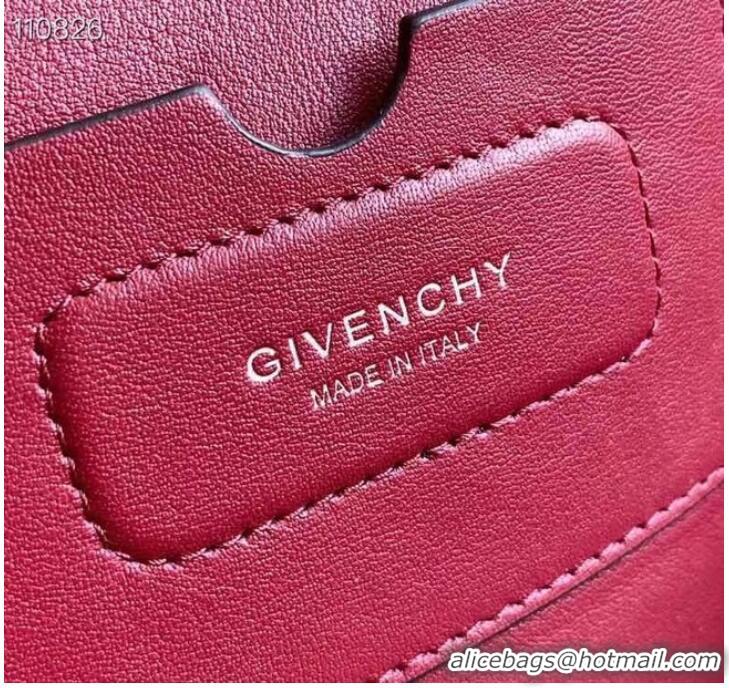 Spot Promotional GIVENCHY Original Leather Shoulder Bag 63188 red